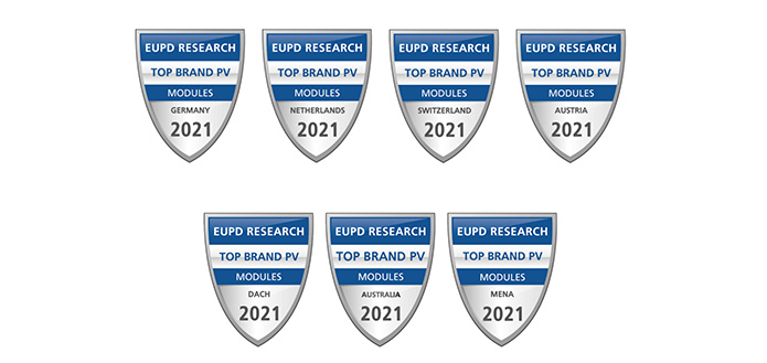Suntech Awarded "Top Brand PV 2021" Seal by EuPD Research